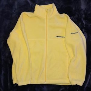Columbia Oregon Ducks fleece jacket
